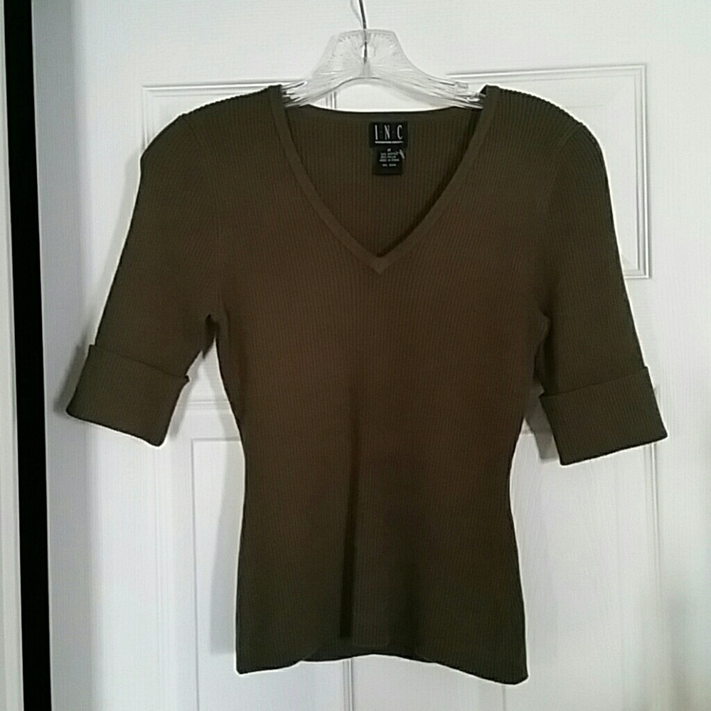 INC Fitted Sweater